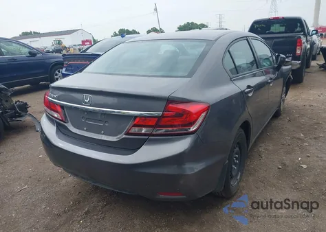 2014 Honda Civic Lx z USA, uszkodzony, nr VIN 2HGFB2F53EH550770